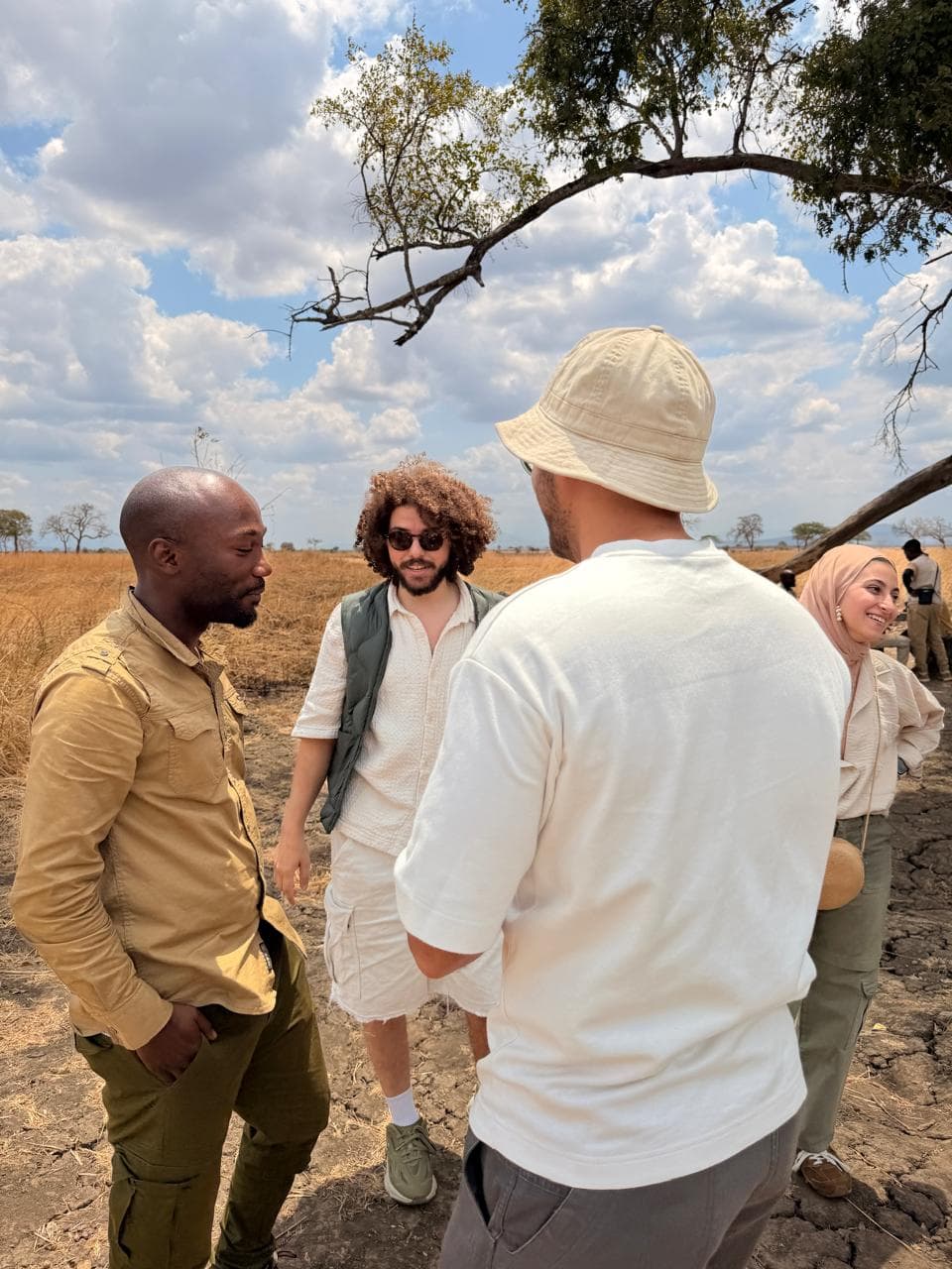 Grandfather & Granddaughter on safari with Untamed Routes Africa